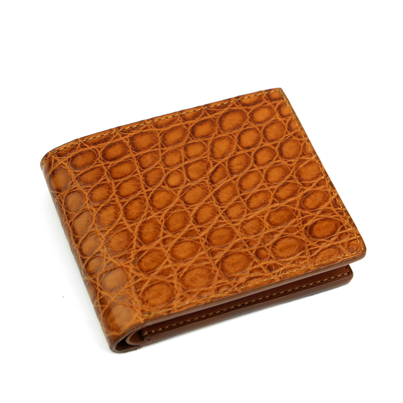 American Alligator Bifold Wallet in american alligator