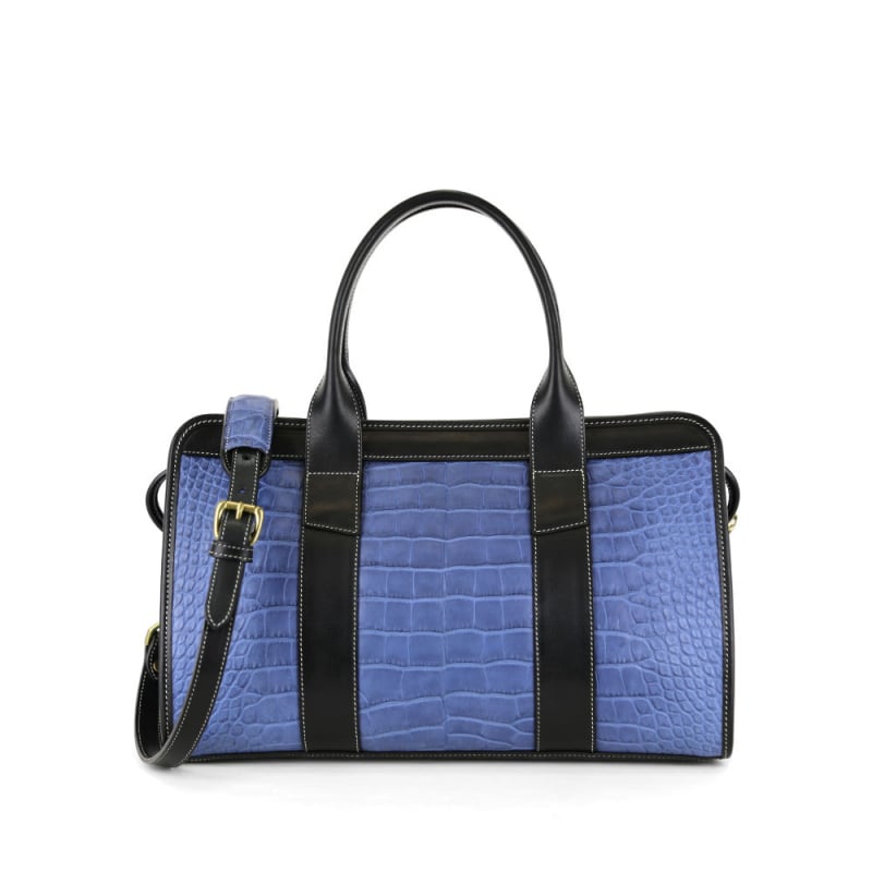 American Alligator Satchel  in american alligator