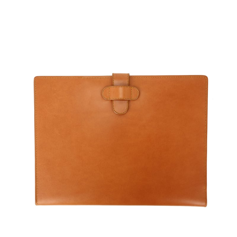 Letter Pad Holder in harness belting leather