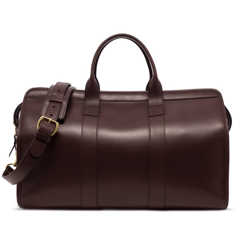 Signature Travel Duffle  in harness belting leather