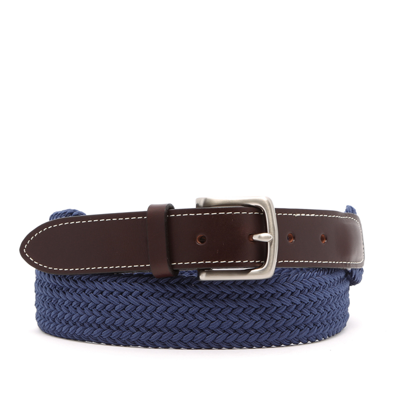 Solid Woven Belt in solid_stretch
