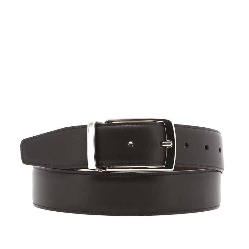Reversible Leather Belt  in Harness Belting Leather