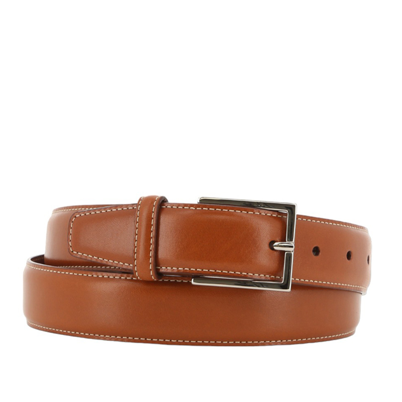 Calf Leather Dress Belt in calf leather