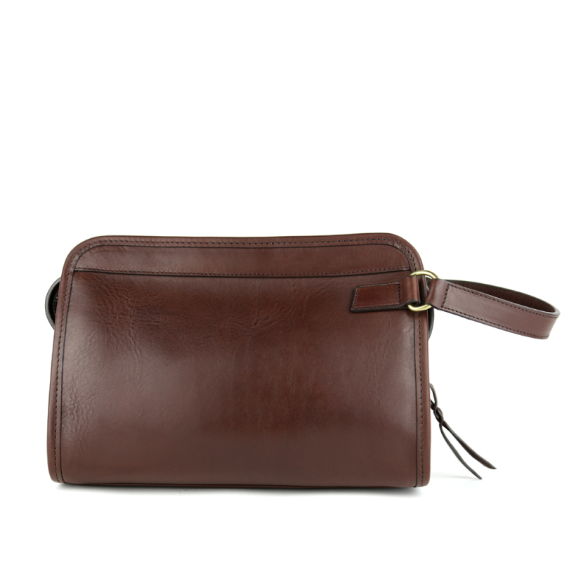 Large Travel Kit  in smooth tumbled leather