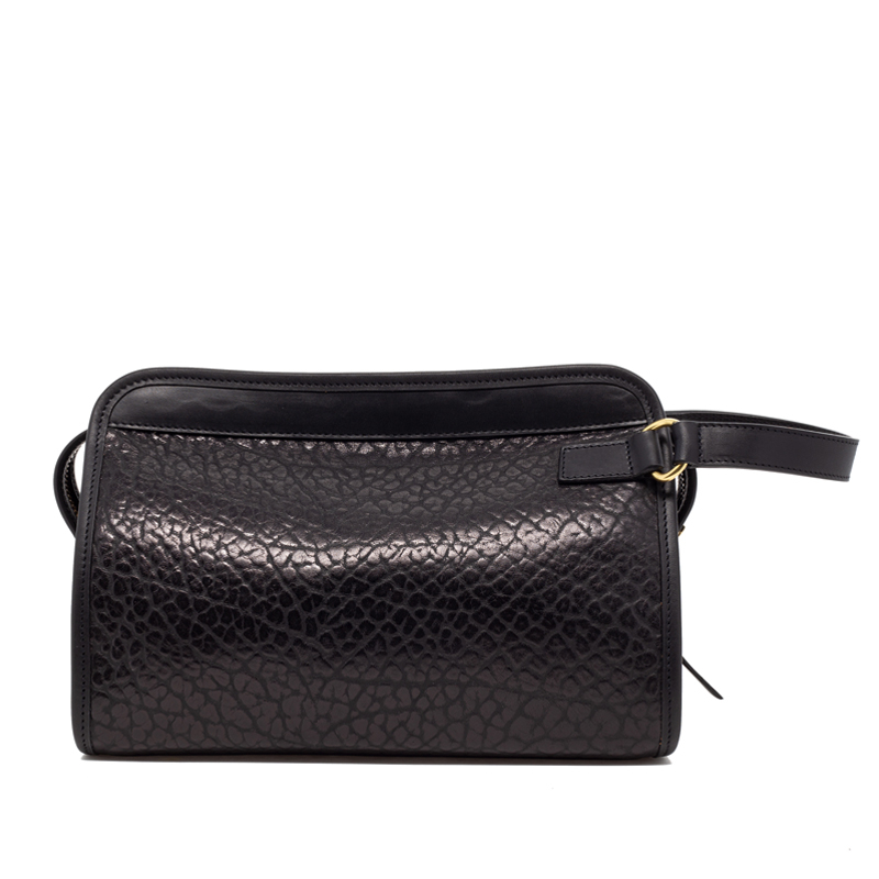 Large Travel Kit in shrunken grain leather